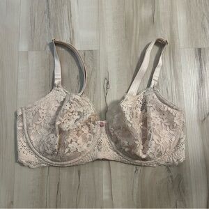 Victoria’s Secret Wicked Unlined Lace Balconette Bra 36DD Dream Angels